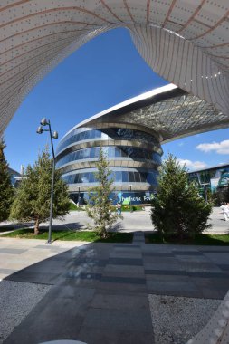 Astana, Kazakistan, 2017, 27 Temmuz - Expo sergi görünümü 
