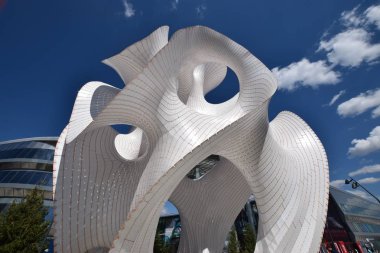 Astana, Kazakistan, 2017, 27 Temmuz - Expo sergi görünümü 
