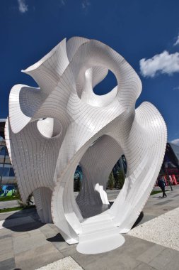 Astana, Kazakistan, 2017, 27 Temmuz - Expo sergi görünümü 