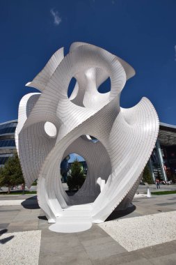 Astana, Kazakistan, 2017, 27 Temmuz - Expo sergi görünümü 