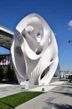 Astana, Kazakistan, 2017, 27 Temmuz - Expo sergi görünümü 