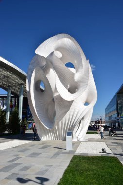 Astana, Kazakistan, 2017, 27 Temmuz - Expo sergi görünümü 