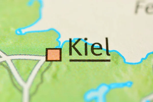City name KIEL, Germany on the map