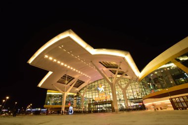 Görünümünde Astana, Kazakistan, Expo 2017 dizi başkenti