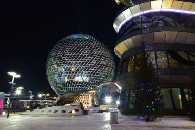 Kazakistan 'ın başkenti Astana 'da Expo 2017 alanında görünüm