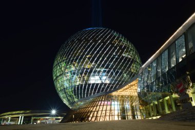 Kazakistan 'ın başkenti Astana 'da Expo 2017 alanında görünüm