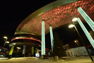 Kazakistan 'ın başkenti Astana 'da Expo 2017 alanında görünüm