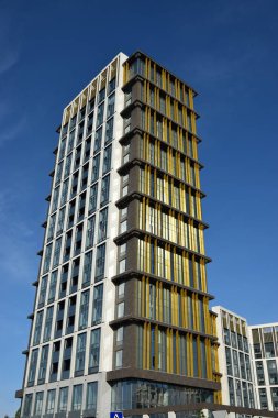 Astana (Nur-Sultan), Kazakistan: Astana 'daki modern binalar (Nur-Sultan), Kazakistan' ın başkenti