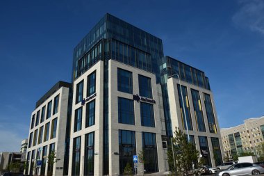 Astana (Nur-Sultan), Kazakistan: Astana 'daki modern binalar (Nur-Sultan), Kazakistan' ın başkenti