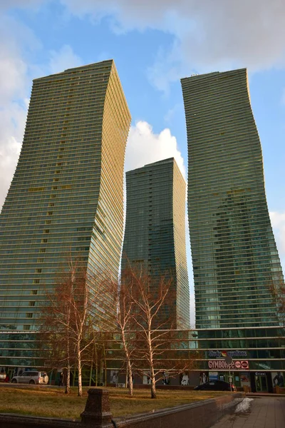 Astana Nur Sultan Kazajstán Edificios Modernos Astana Nur Sultan Capital —  Fotos de Stock