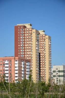 Astana (Nur-Sultan), Kazakistan: Astana 'daki modern binalar (Nur-Sultan), Kazakistan' ın başkenti