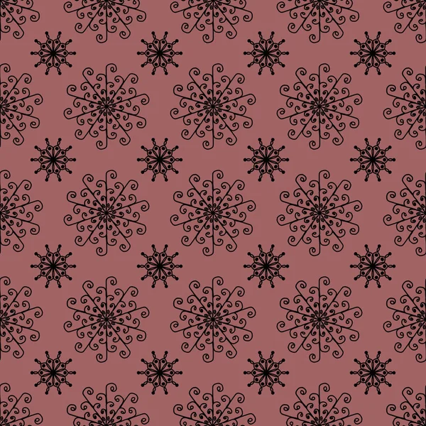 Fliese Beige Muster Nahtlos Mit Floralen Ornamenten Blume Textur Für — Stockfoto