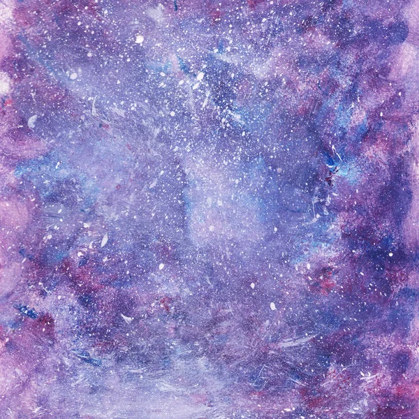 Latar belakang abstrak, tekstur yang dilukis dengan tangan, ungu, air ungu — Stok Foto