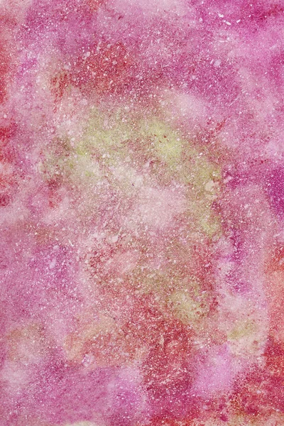 Fondo abstracto, textura rosa pintada a mano, acuarela, spla — Foto de Stock