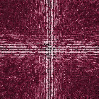 Abstract crimson techno background, abstract illustration with c