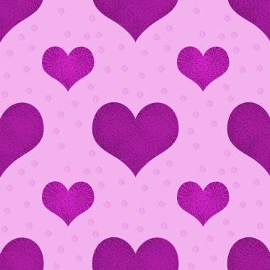 Pembe arka planda kusursuz mor kalpler günü şablonu. ambalaj kağıdı, arkaplan, kumaş baskısı, web sayfası arkaplanı, duvar kağıdı olarak kullanılabilir.