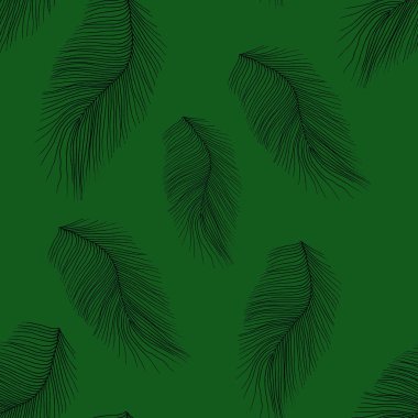 Elle çizilmiş yumuşaklık tüyleri ile kusursuz desen, düğün dekoru için harika, ambalaj kağıdı, arka plan, kumaş baskısı, web sayfası arka plan, duvar kağıdı,.