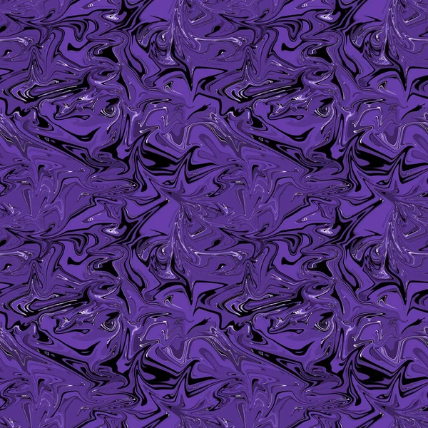 Textura Púrpura Dibujada Mano Con Pintura Líquida Fondo Mármol Abstracto — Foto de Stock