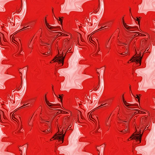 Kézzel Rajzolt Textúra Folyékony Festékkel Piros Abd Rózsaszín Absztrakt Márvány — Stock Fotó