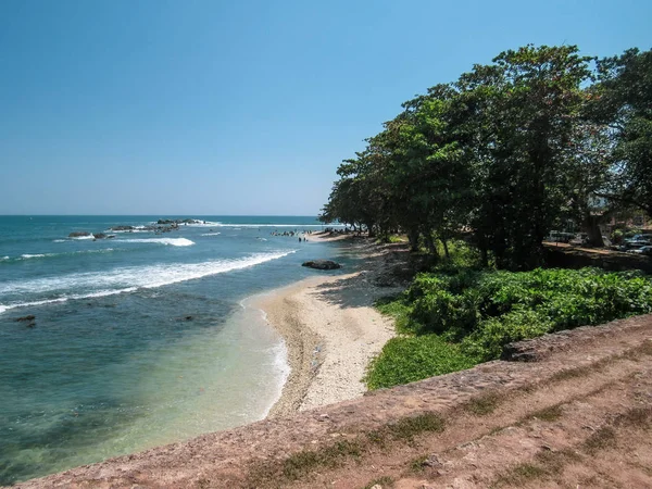 Vista Las Paredes Faro Fuerte Galle Sur Sri Lanka —  Fotos de Stock
