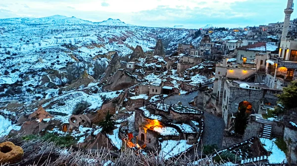 土耳其Cappadocia Uchisar地区的经济全景 — 图库照片