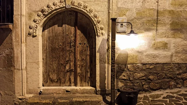 Castelo Caverna Ortahisar Próxima Vez Capadócia Turquia — Fotografia de Stock