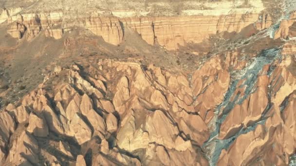 Increíble Metraje Paisajístico Red Valley Con Sus Espectaculares Formaciones Rocosas — Vídeos de Stock