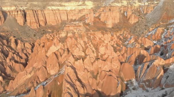 Imagens Incríveis Paisagem Vale Vermelho Com Suas Formações Rochosas Espetaculares — Vídeo de Stock