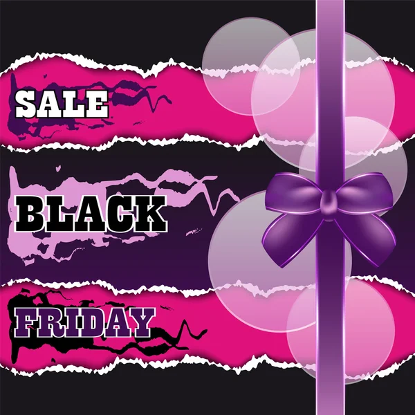 Black Friday venda fundo abstrato . — Vetor de Stock