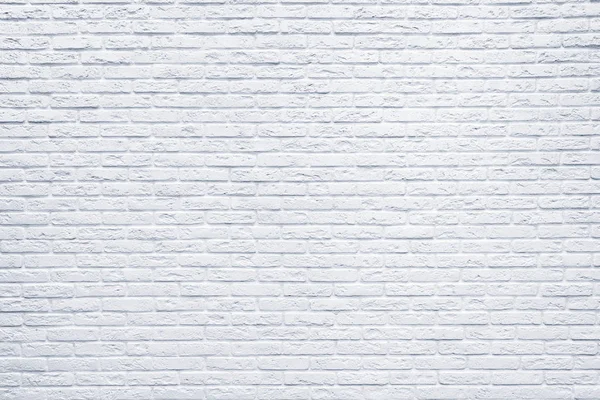 Fundal alb cărămidă perete . — Fotografie, imagine de stoc