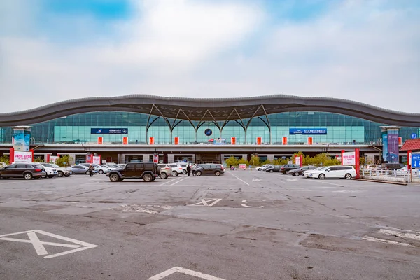 Aeropuerto Internacional de Xinjiang Urumqi Diwopu — Foto de Stock