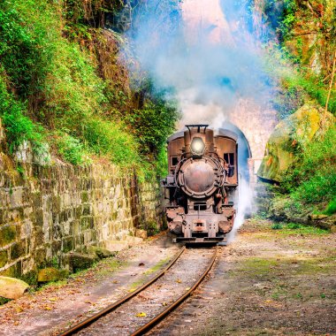 Buhar dar hat tren.