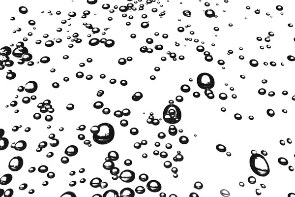 Bubliny ve vodě. — Stock fotografie