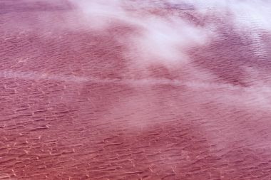 Uçak penceresinden görüntüle.