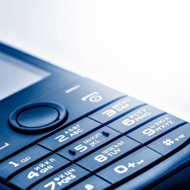 Modern cep telefonu parçası.