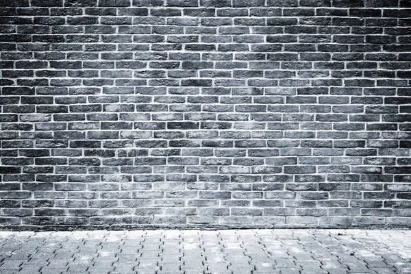 Immagine monocromatica del muro di mattoni . — Foto Stock