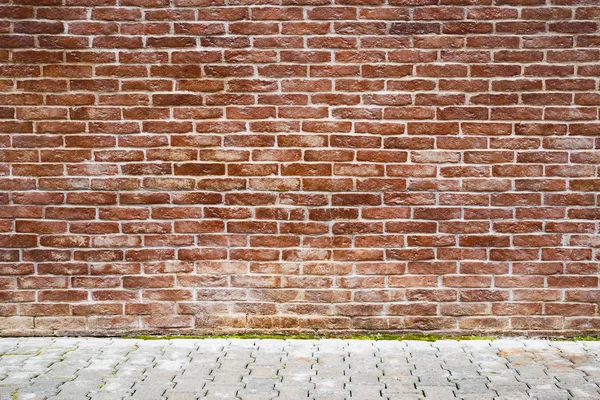 Brown brick wall. — Stock Photo, Image