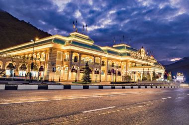 Casino-Sochi görünümünü akşam.