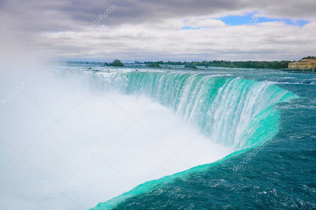 Beautiful Niagara falls.