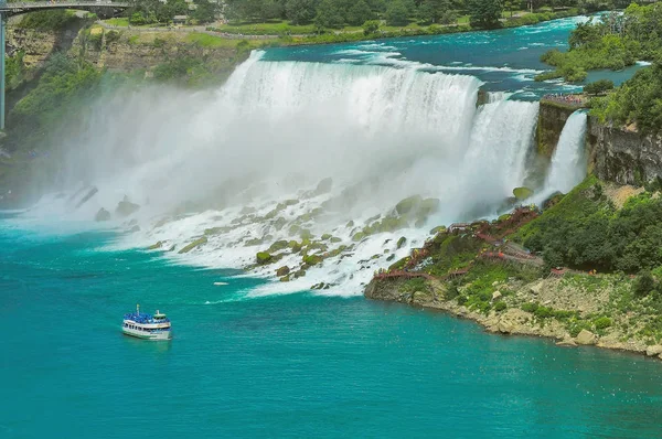Niagara Falls z USA po stronie. — Zdjęcie stockowe