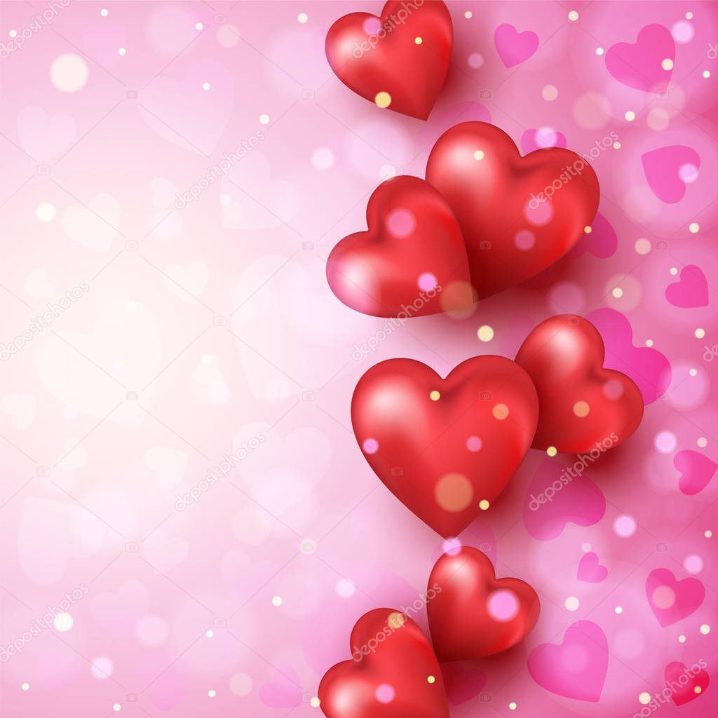 Abstract background to the Valentine s day.