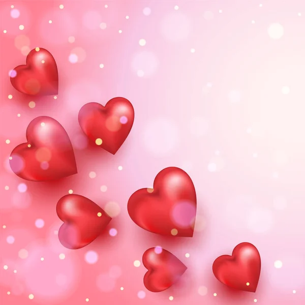 Abstract background to the Valentine s day. — Stock Vector