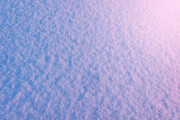 朝の雪の吹きだまり表面. — ストック写真