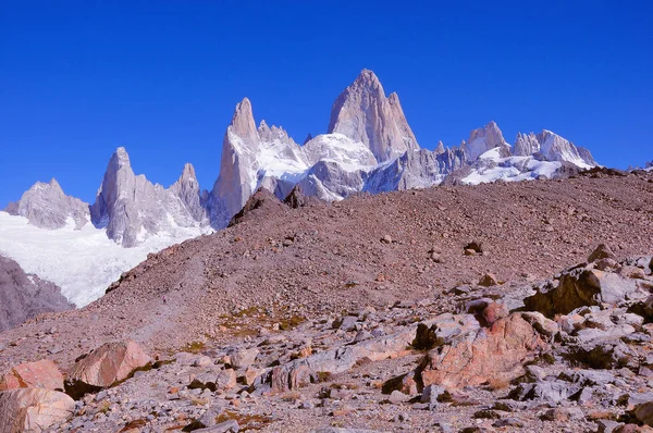 Montagna Fitz Roy . — Foto Stock