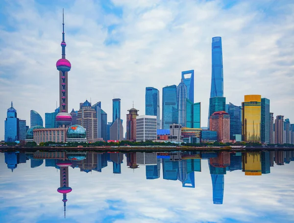 Shanghai city center. — Stock Photo, Image