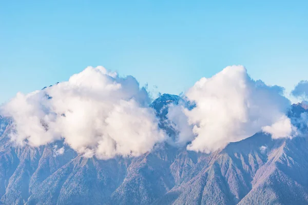 Caucasus mountains at sunset time. Sochi. Russia. — Stock Photo, Image