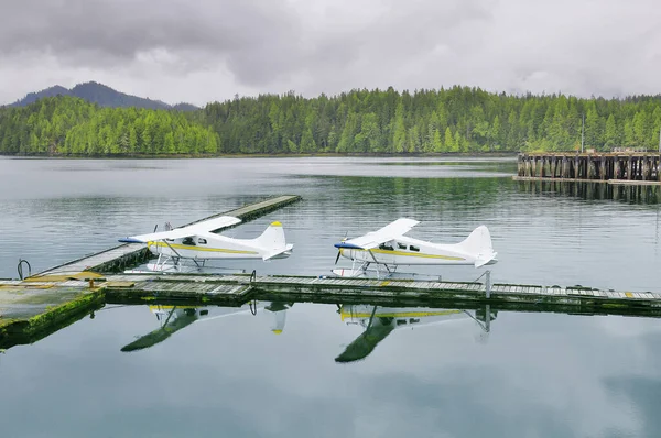 View Seaplane Air Port Prince Rupert British Columbia Canada — Stock Photo, Image