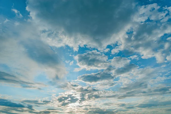 Amazing Cloudscape Sky Sunset Time — Stock Photo, Image