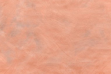 Soyut, çirkin dekoratif doku. Kopyalama alanı olan desenli kağıt. Kağıdın benekli yüzeyi turuncu, dokusu yakın..