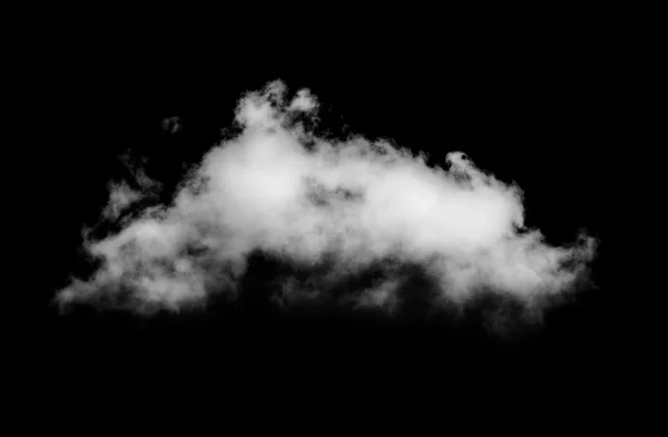 Nuages sur fond noir — Photo